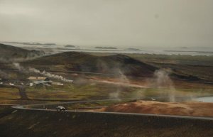 Восьмой день путешествия по Исландии: кратер Витя, район горы Крабла, Акюрейри, дорога на Рекьявик